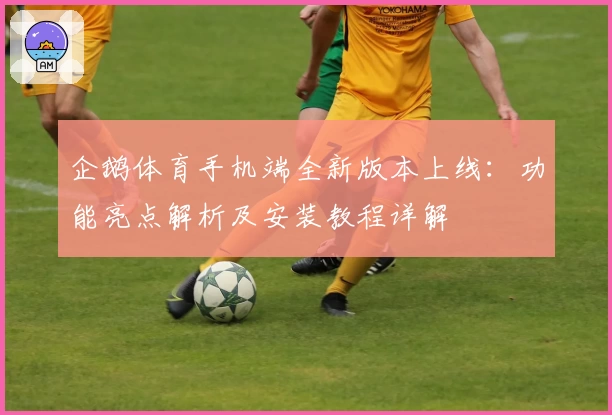 企鹅体育手机端全新版本上线:功能亮点解析及安装教程详解