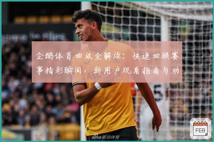 企鹅体育回放全解读：快速回顾赛事精彩瞬间，新用户观看指南与功能亮点揭秘