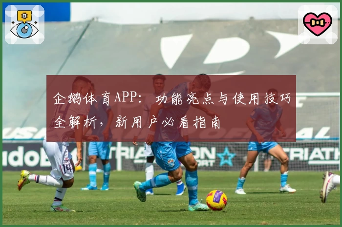 企鹅体育APP：功能亮点与使用技巧全解析，新用户必看指南